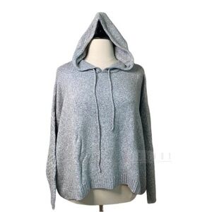 NWT St. John's Bay Womens Plus Hooded Long Sleeve Pullover Sweater